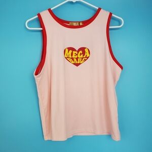 Cult Favorite Tank Top Size 2X Pink "Maga Babe"